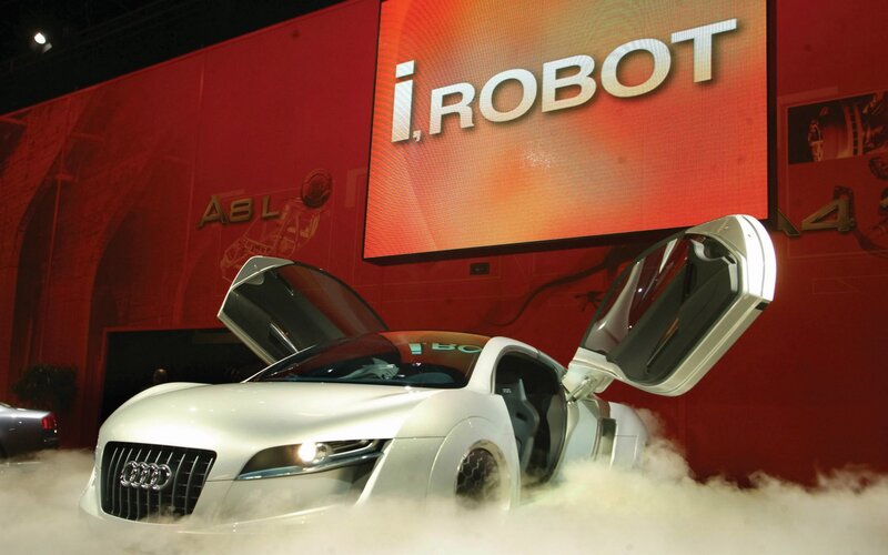 Audi iRobot concept car display