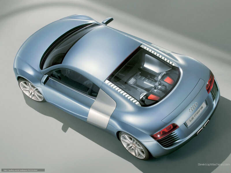 Audi Le Mans Concept Car — Silver