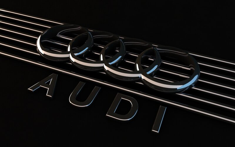Audi Logo on Grille