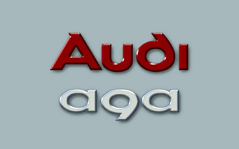 Audi Logo Text