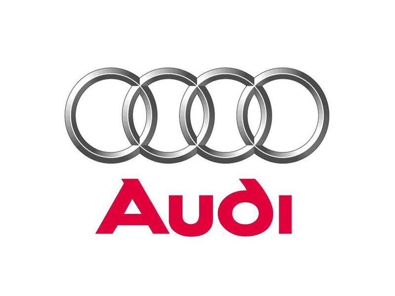 Audi logo with four rings