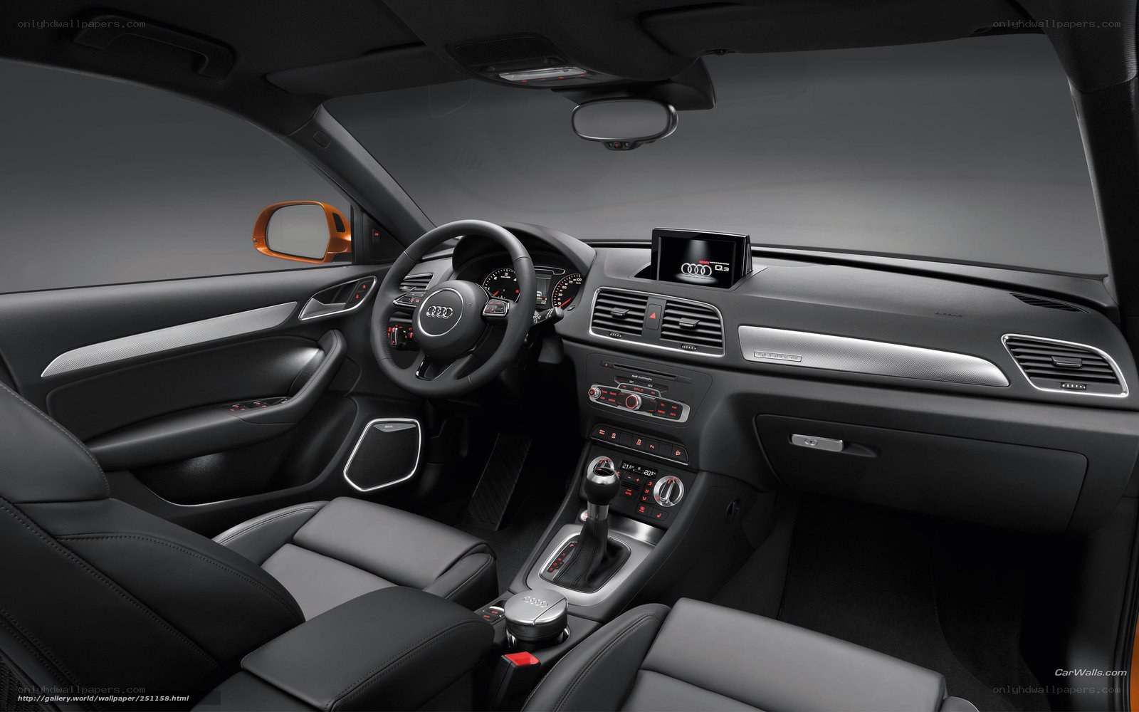 Audi Q3 interior dashboard
