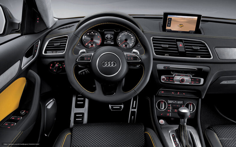 Audi Q3 interior dashboard