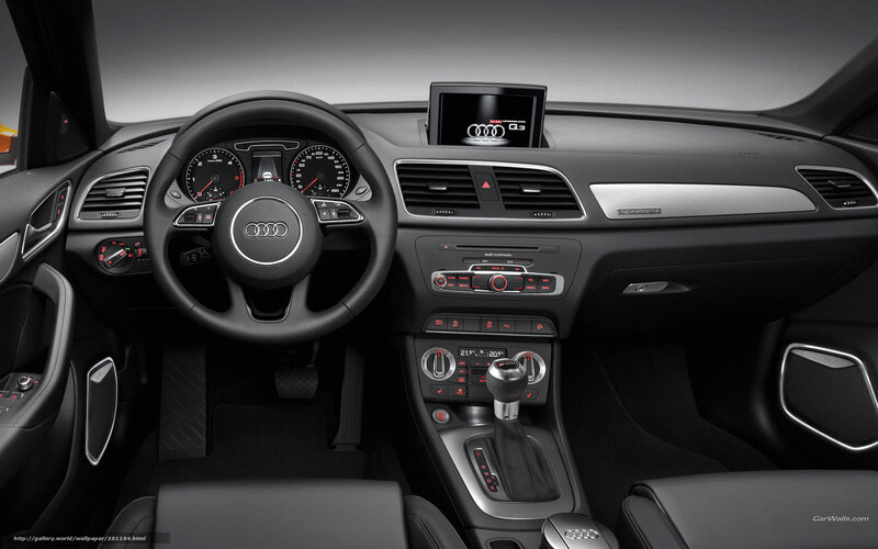 Audi Q3 interior dashboard