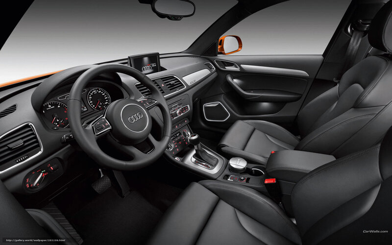 Audi Q3 interior view