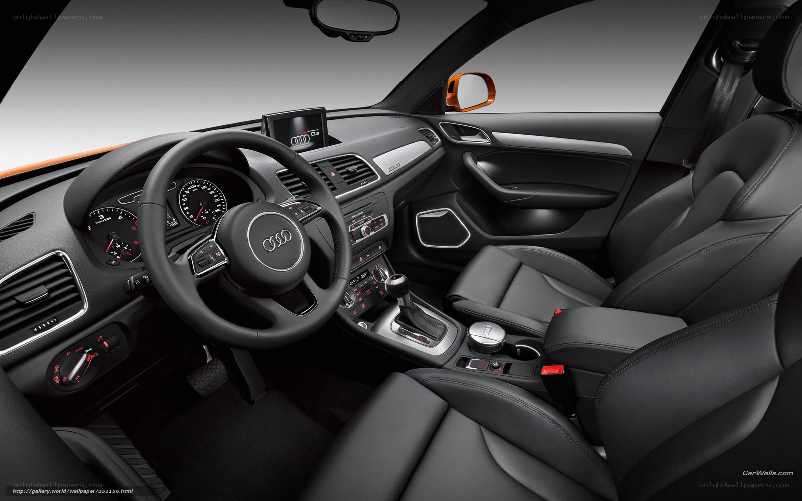 Audi Q3 interior view