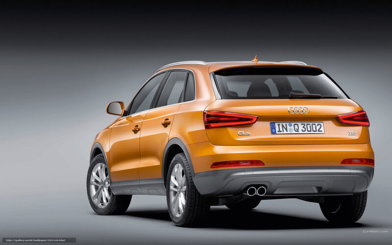 Audi Q3 rear view