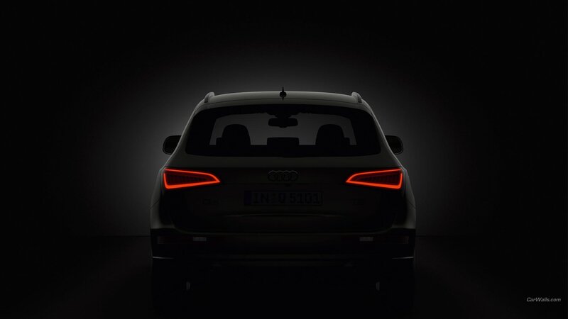 Audi Q5 Rear View — Black
