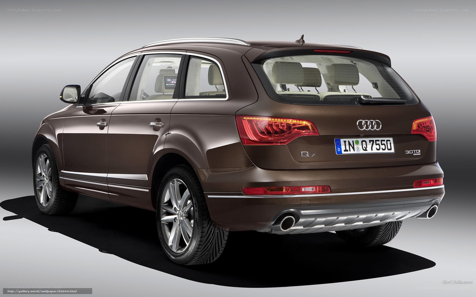 Audi Q7 30 TDI rear view