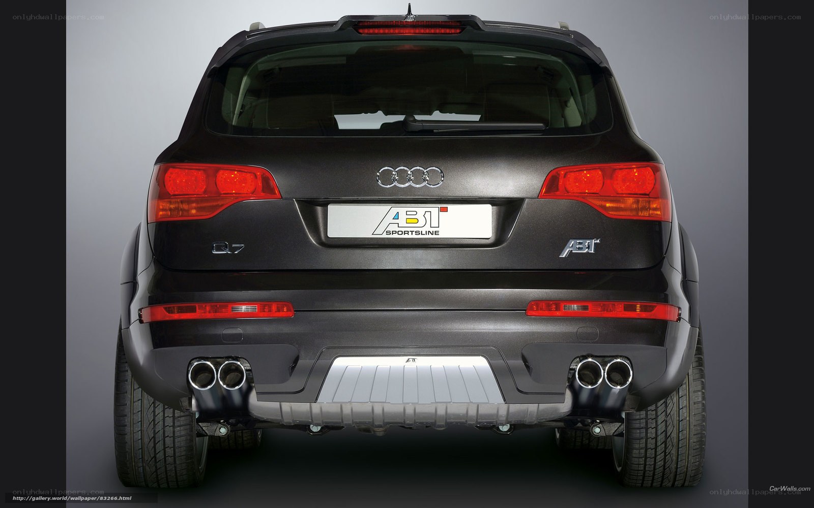 Audi Q7 ABT Sportsline rear view
