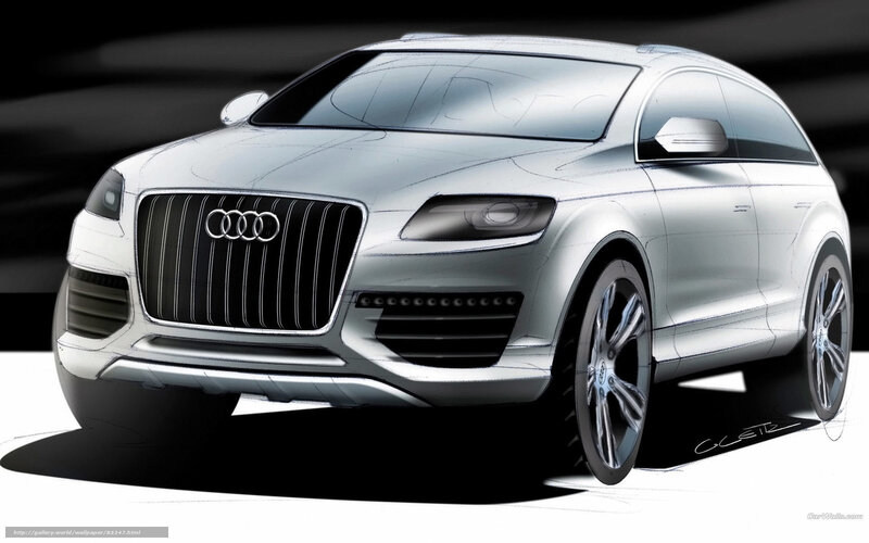 Audi Q7 concept sketch