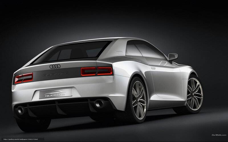Audi quattro concept car
