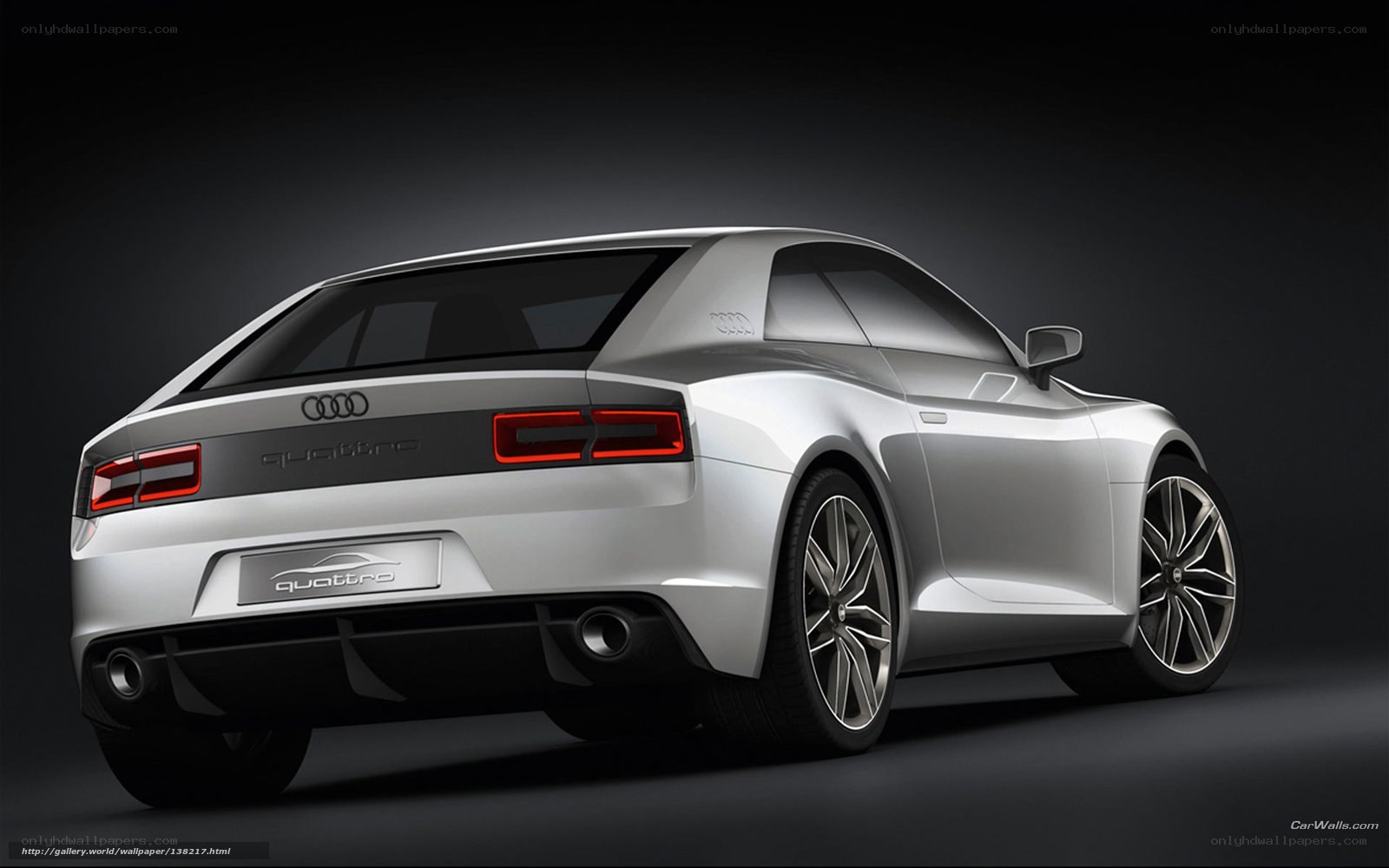 Audi quattro concept car
