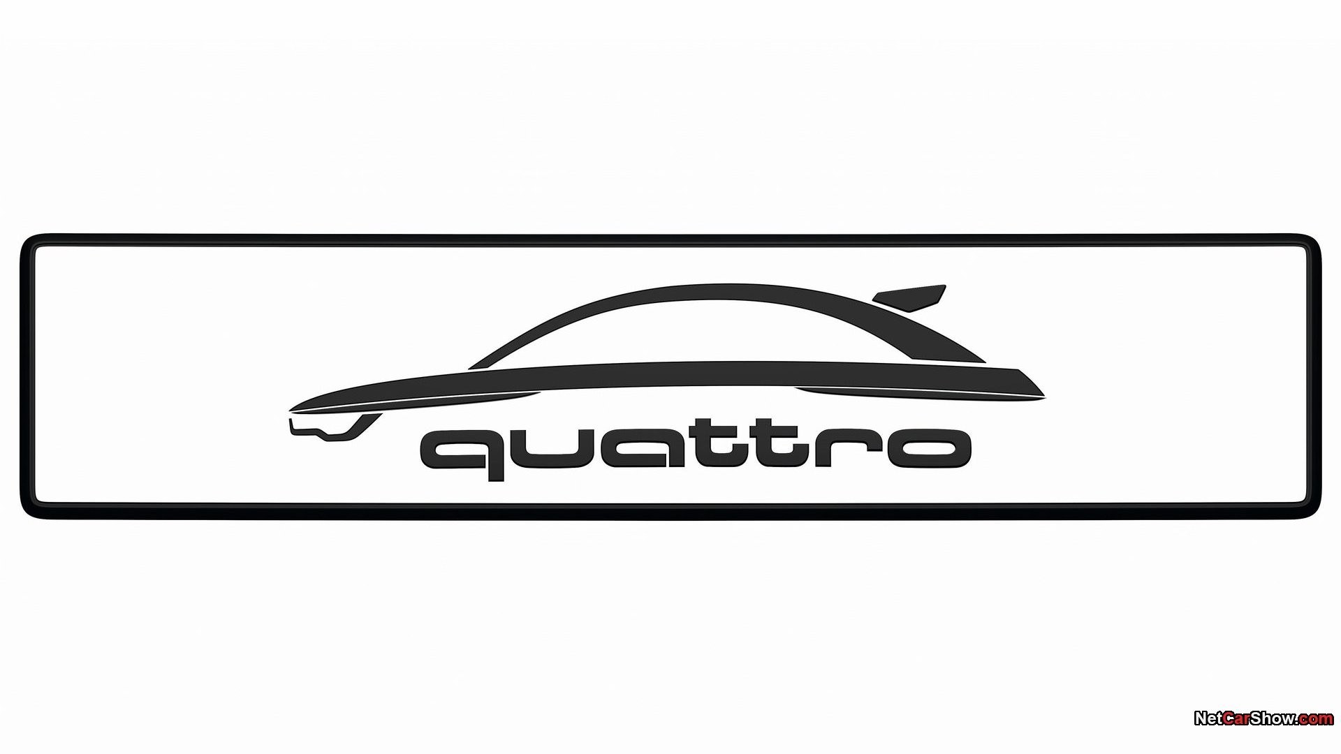 Audi Quattro logo design