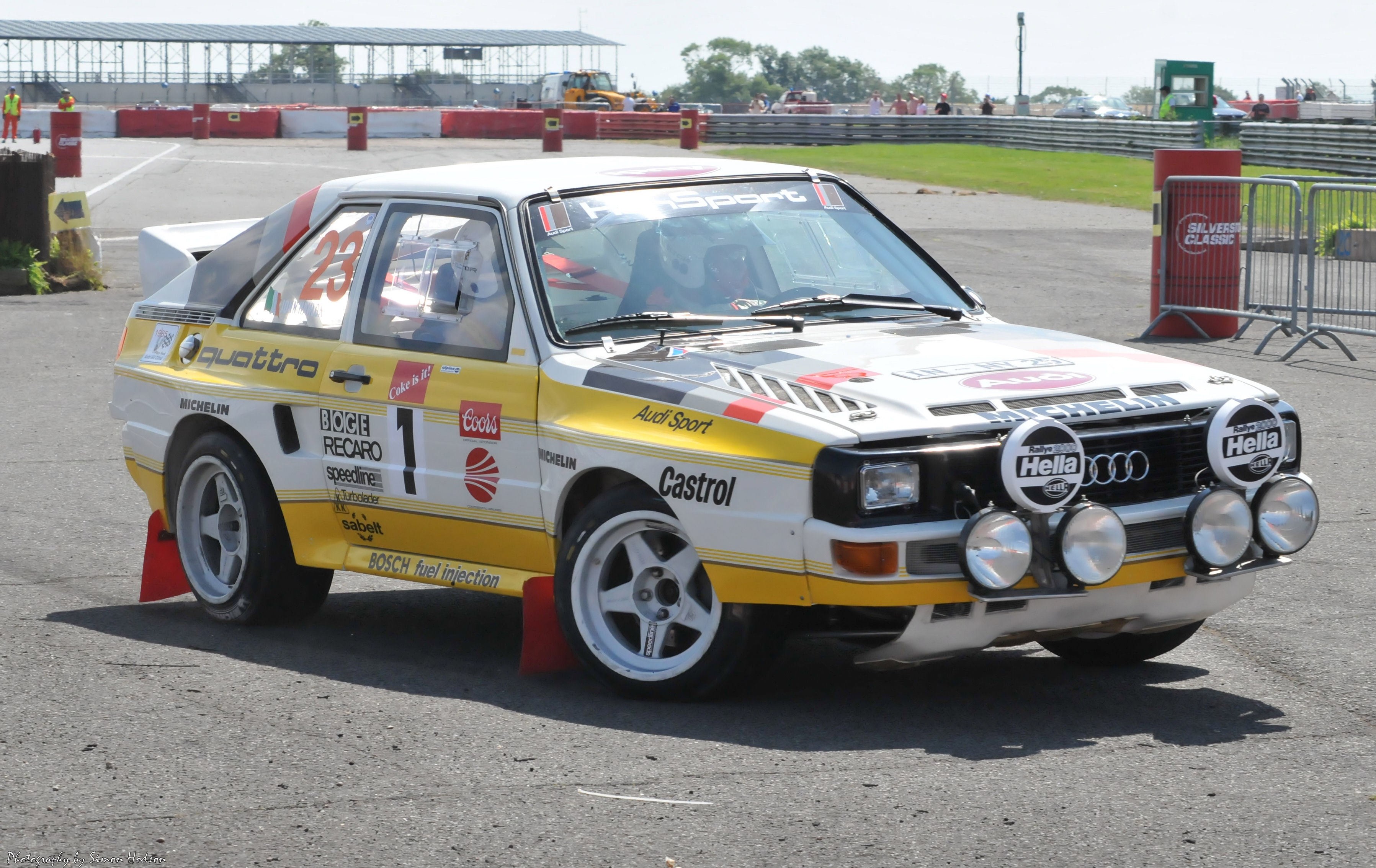 Audi Quattro rally car