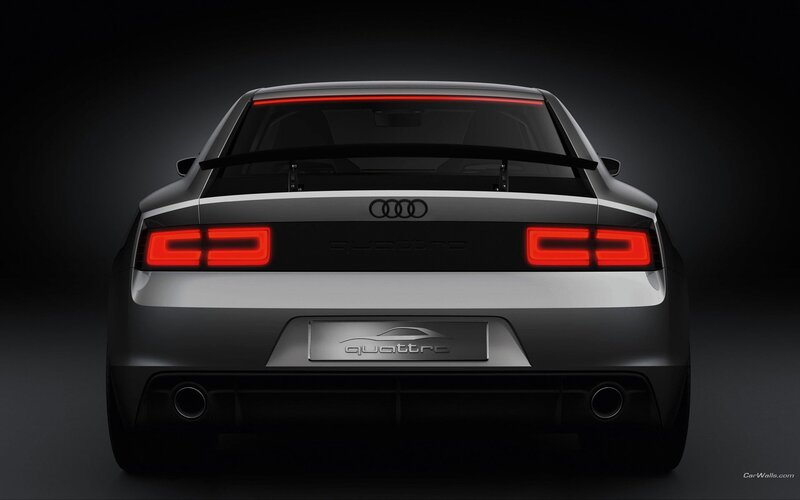 Audi Quattro rear view