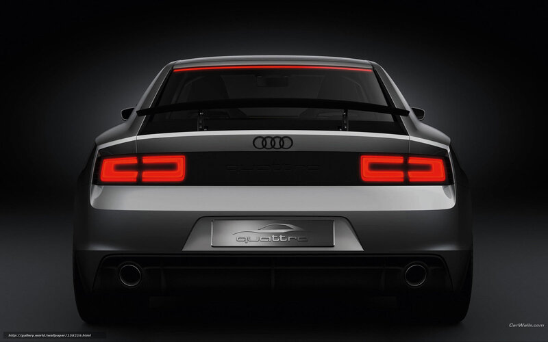 Audi Quattro rear view