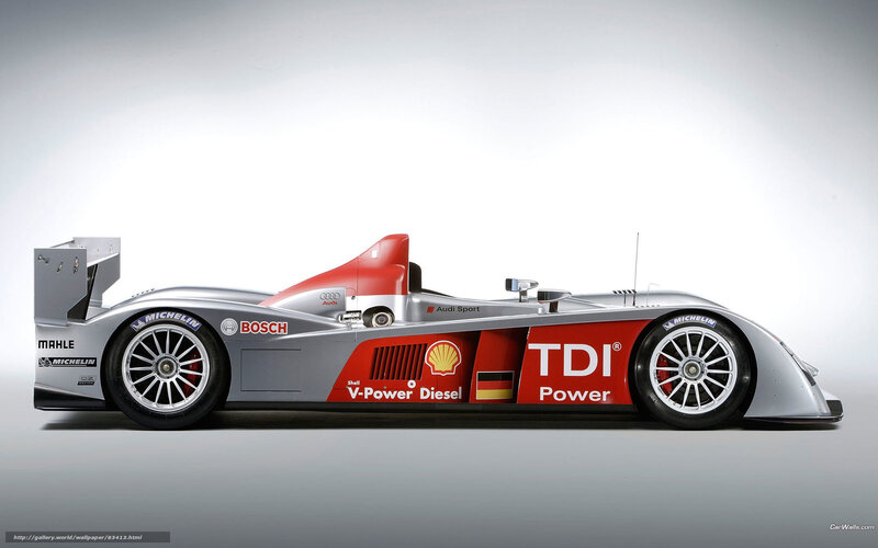 Audi R10 TDI race car