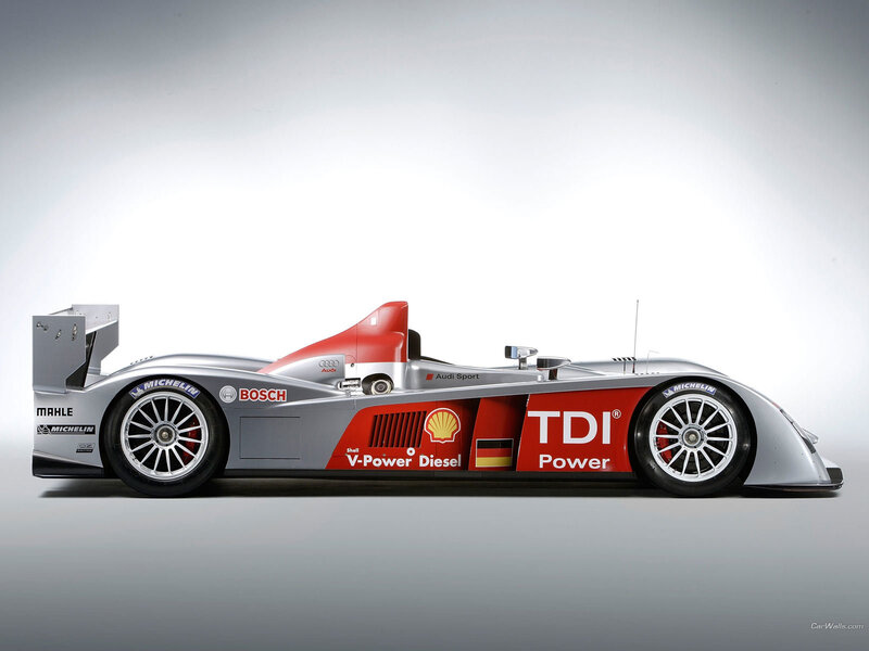 Audi R10 TDI race car