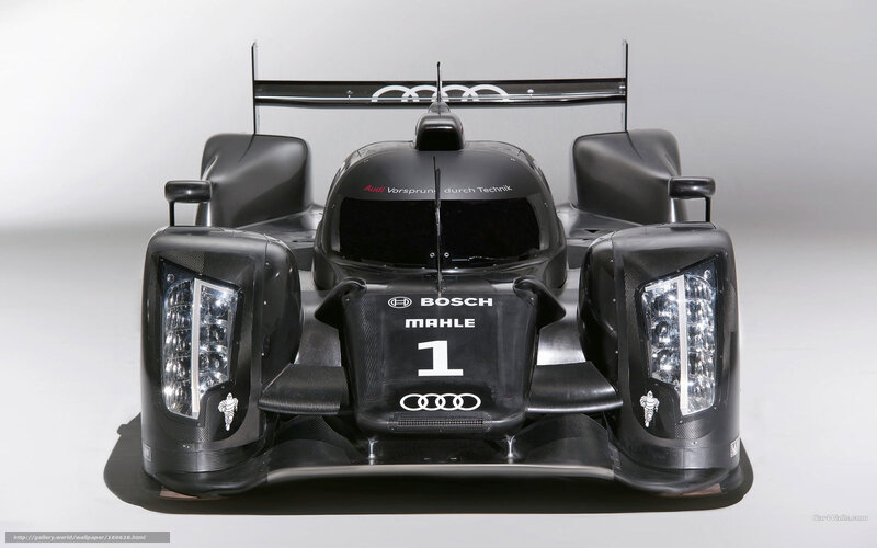 Audi R18 e-tron quattro race car