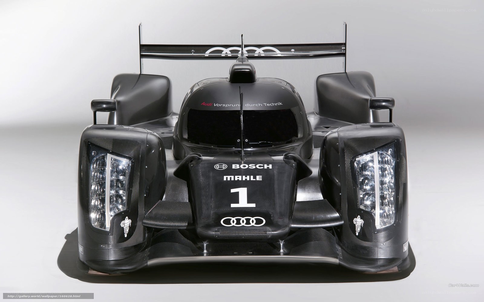 Audi R18 e-tron quattro race car