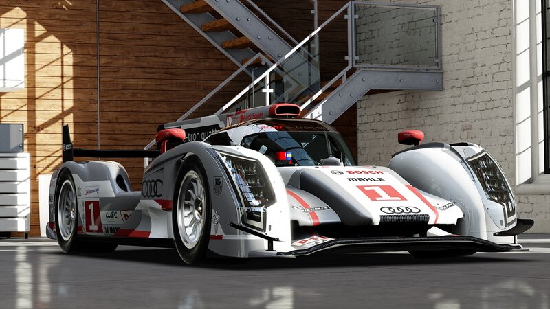 Audi R18 E-tron Quattro — White, Neutral