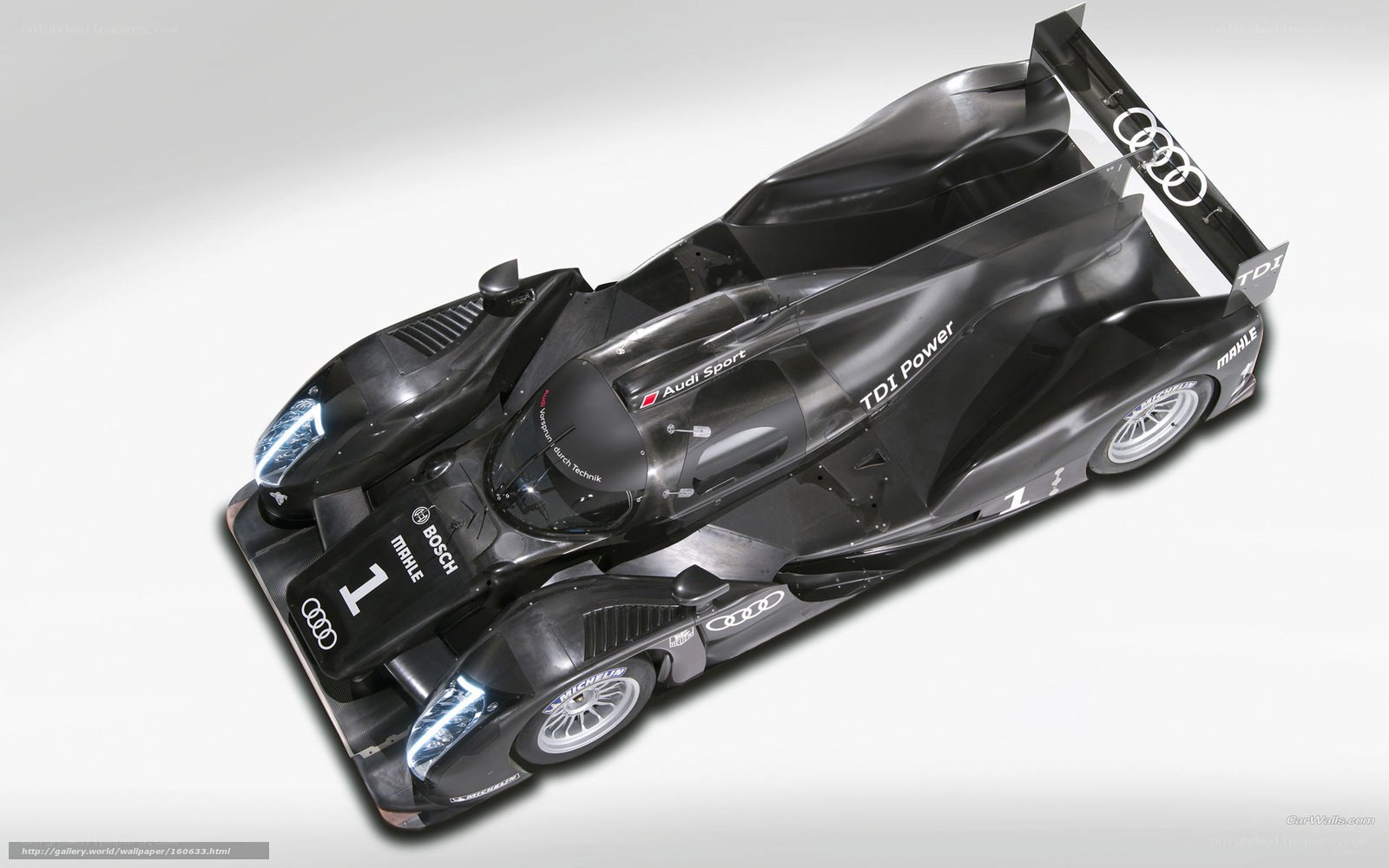 Audi R18 TDI race car
