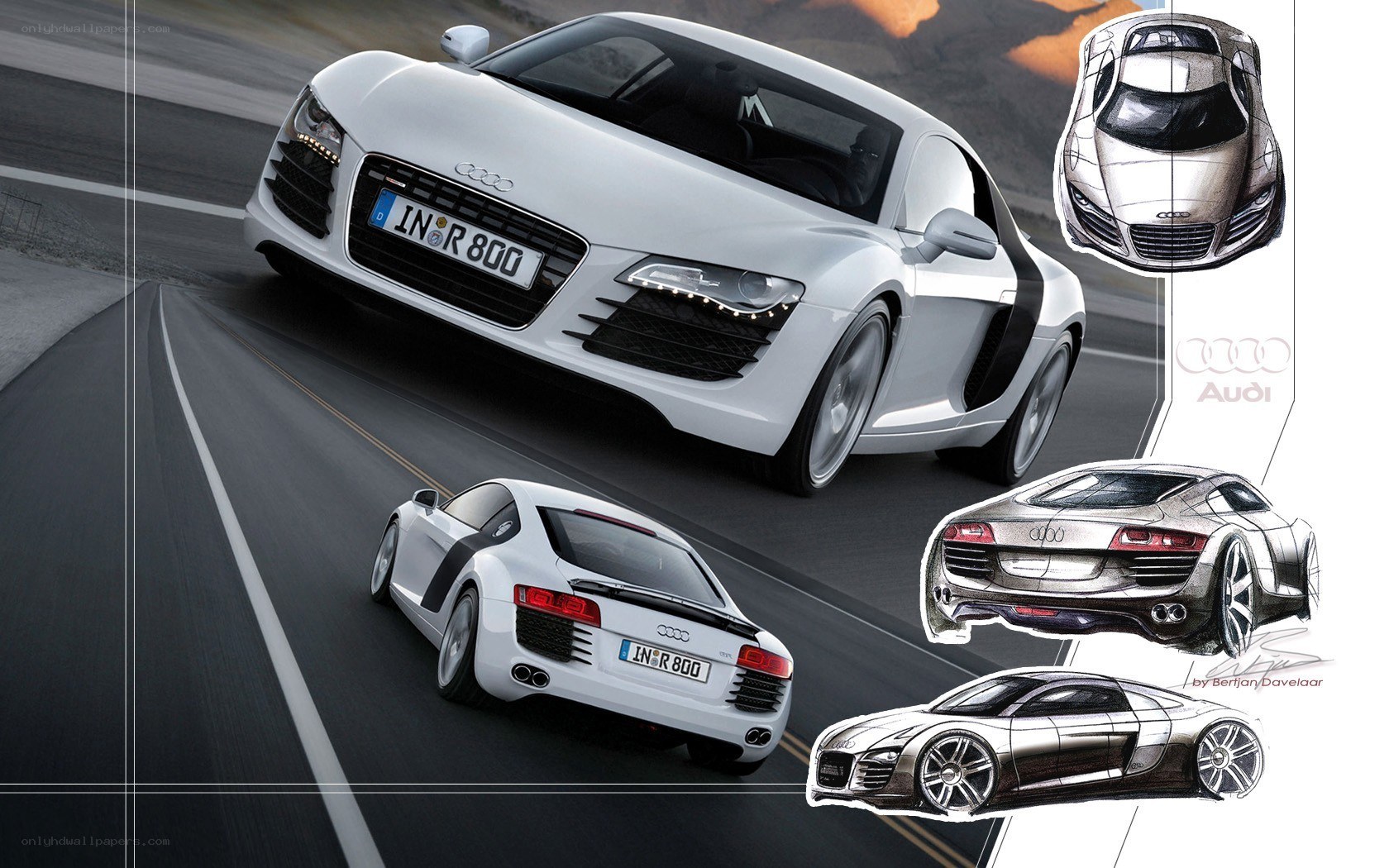 Audi R8 design and concept