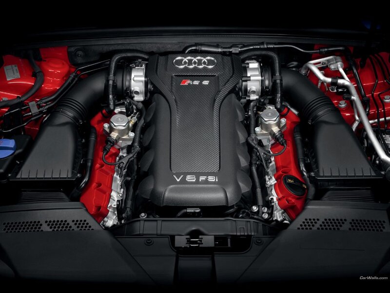 Audi R8 Engine — Black, Technical