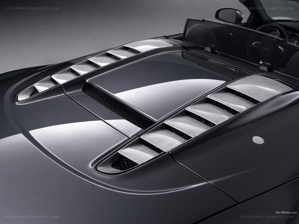 Audi R8 engine cover