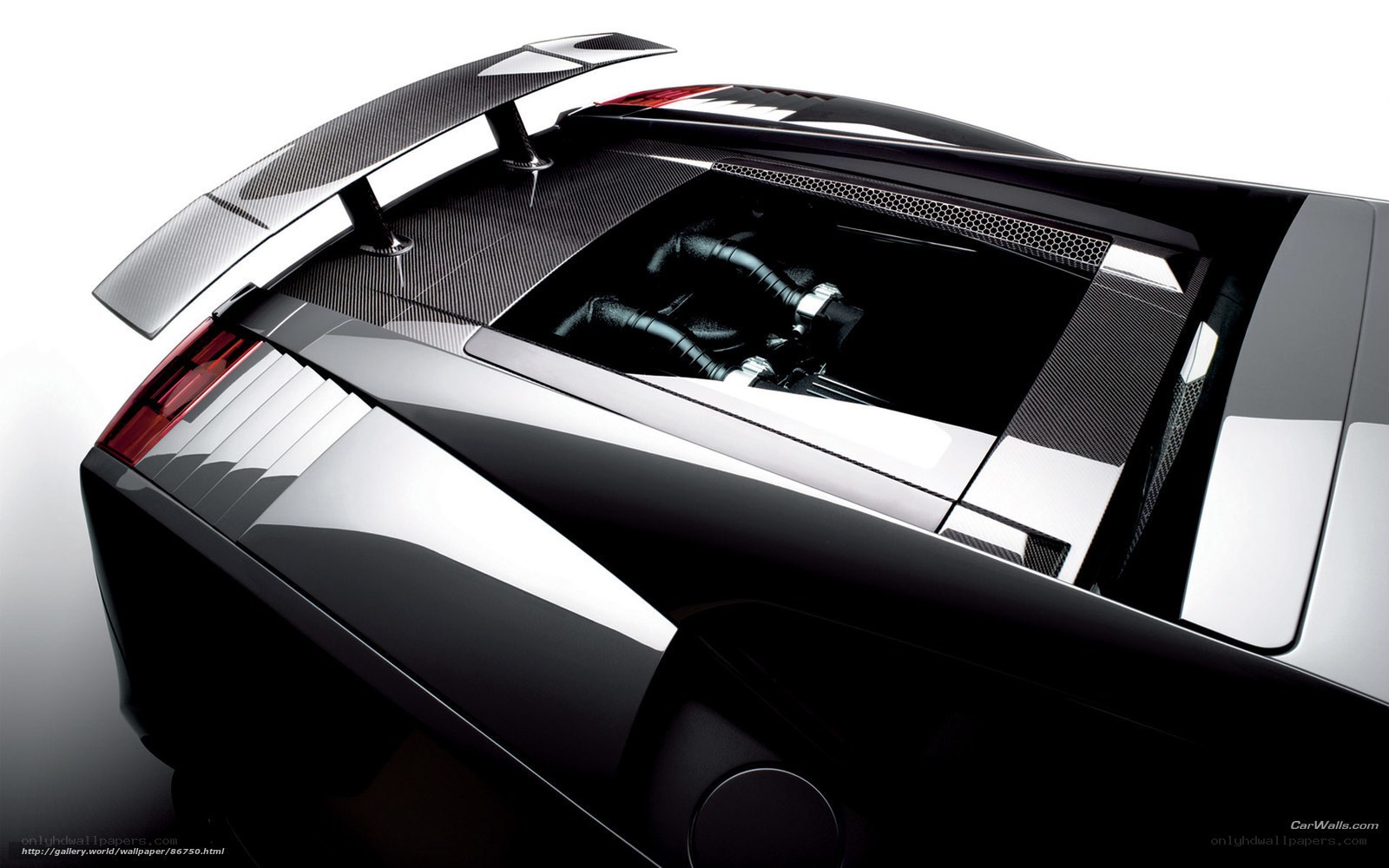 Audi R8 engine view