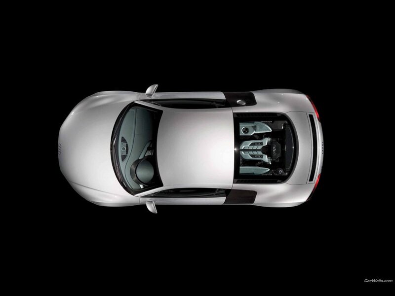 Audi R8 from above