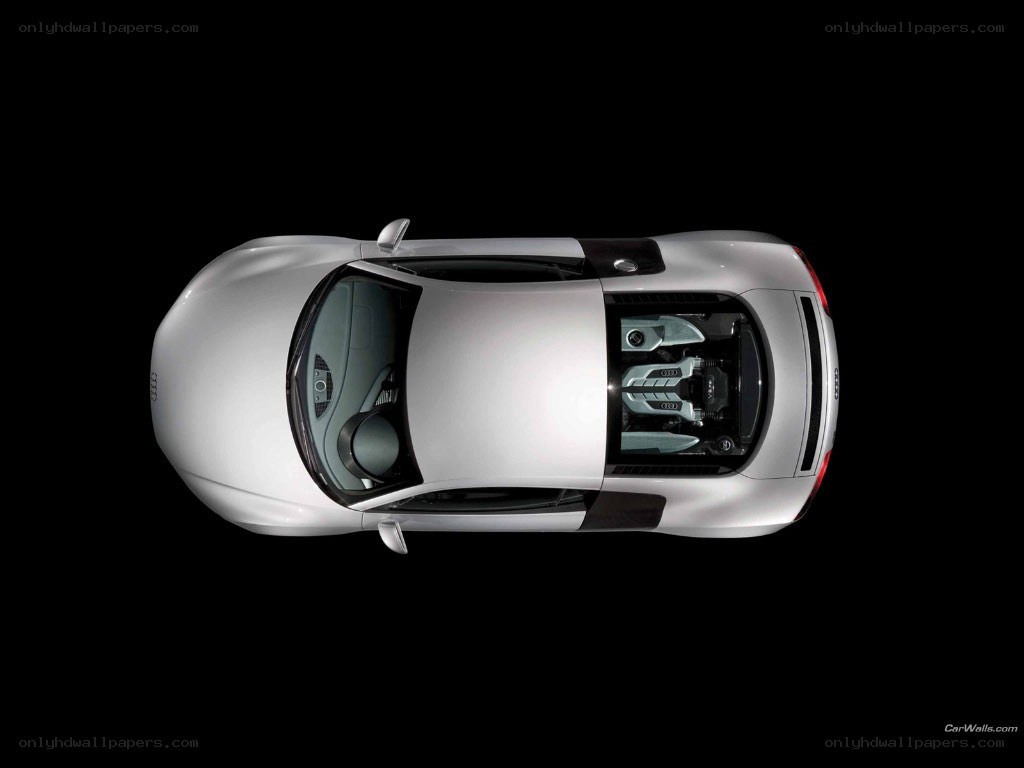 Audi R8 from above
