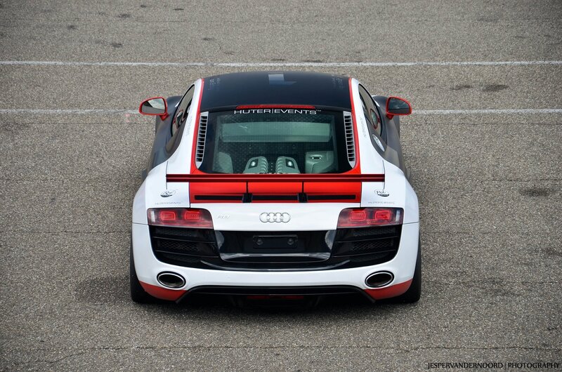 Audi R8 from the rear