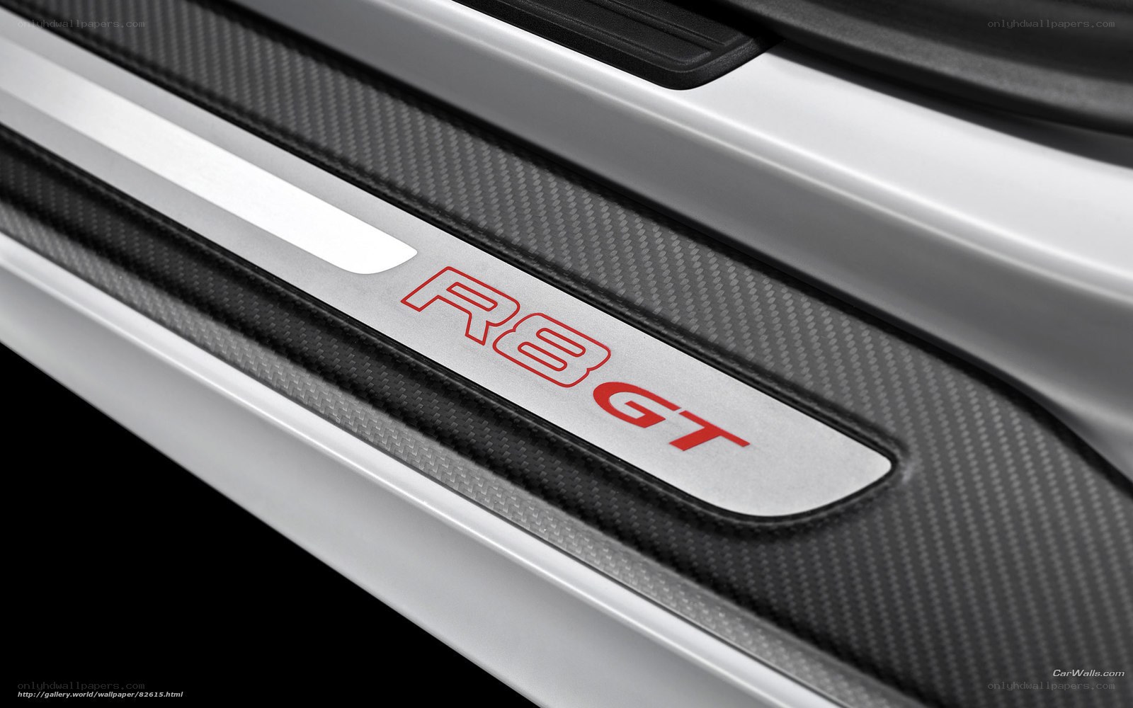 Audi R8 GT door sill