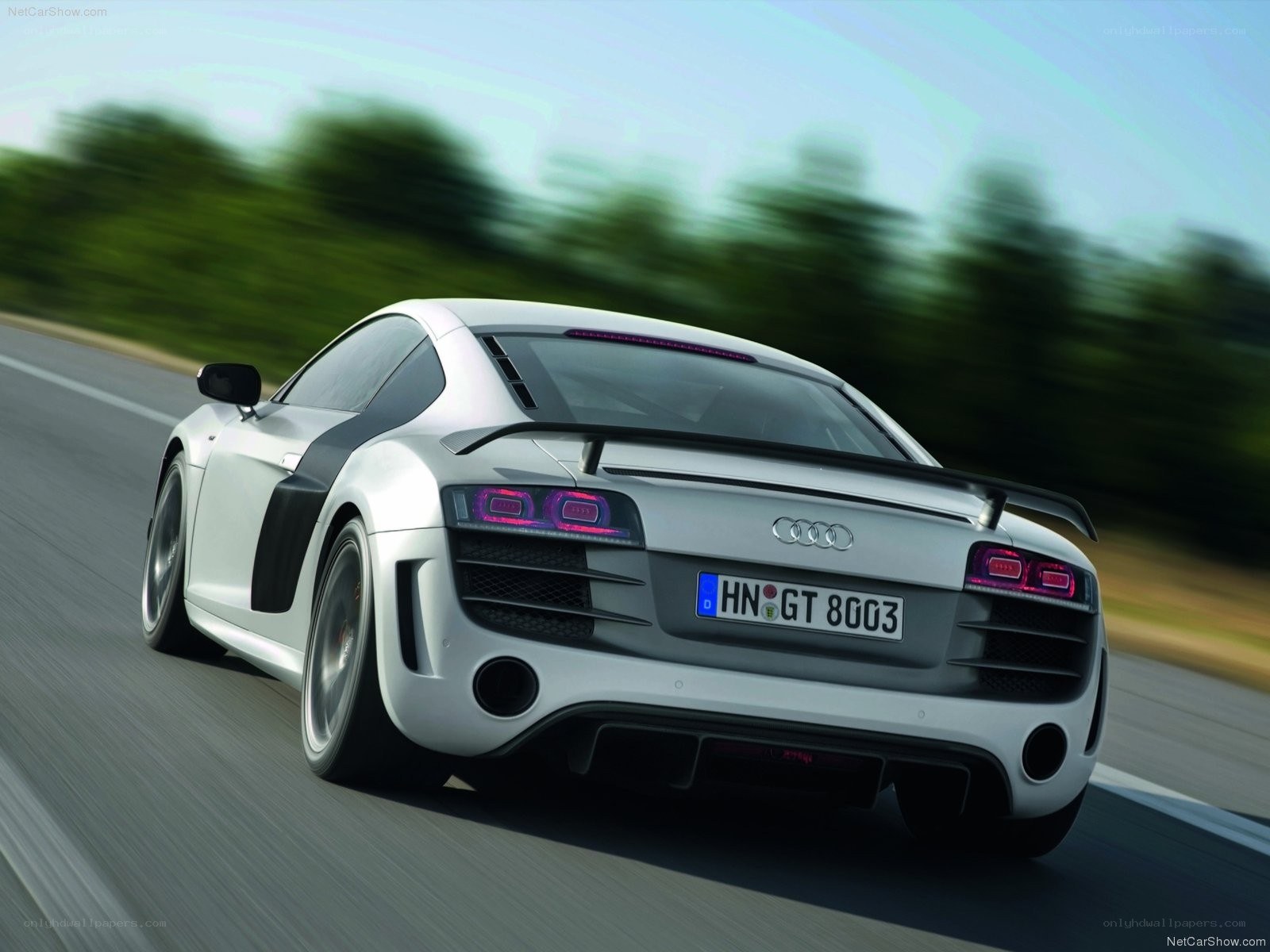 Audi R8 GT in motion