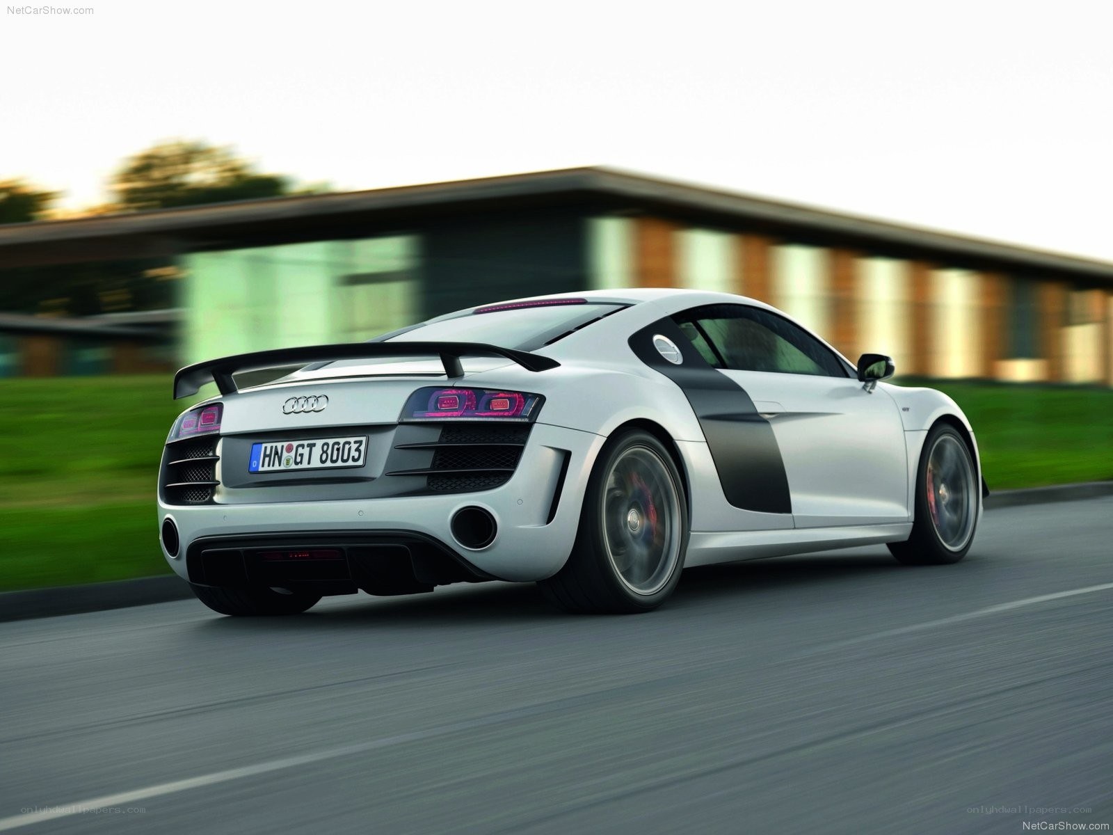 Audi R8 GT in motion