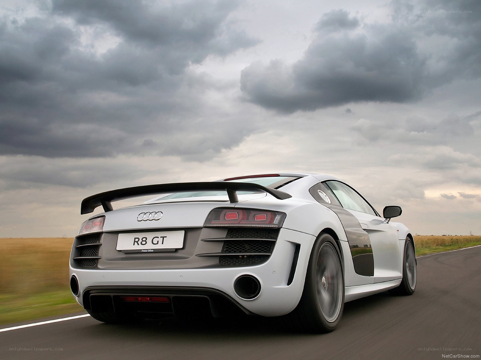 Audi R8 GT in motion