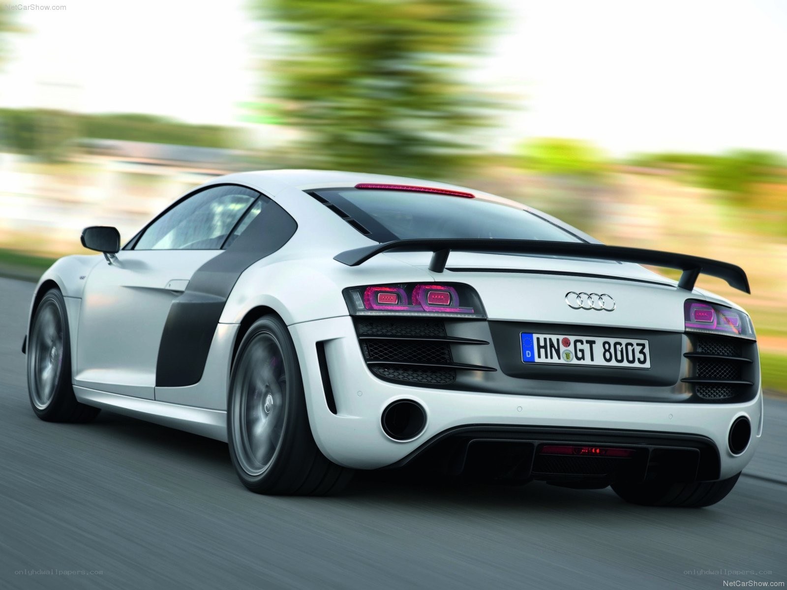 Audi R8 GT in motion