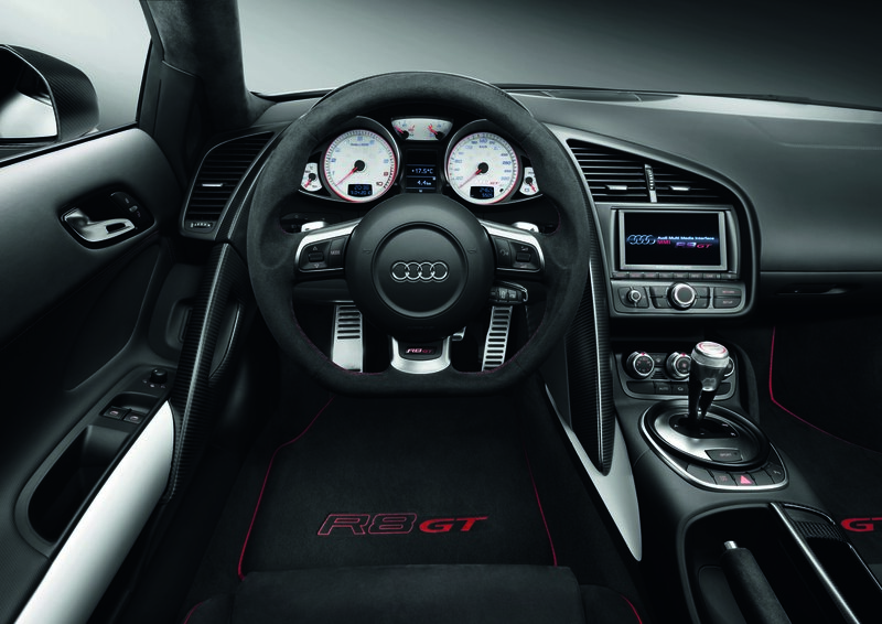 Audi R8 GT interior
