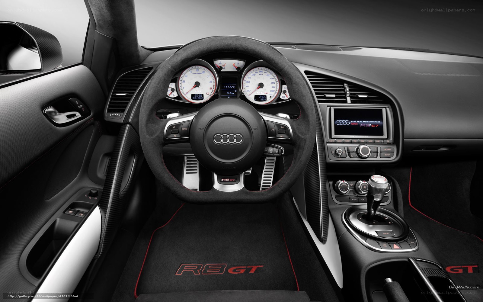 Audi R8 GT interior