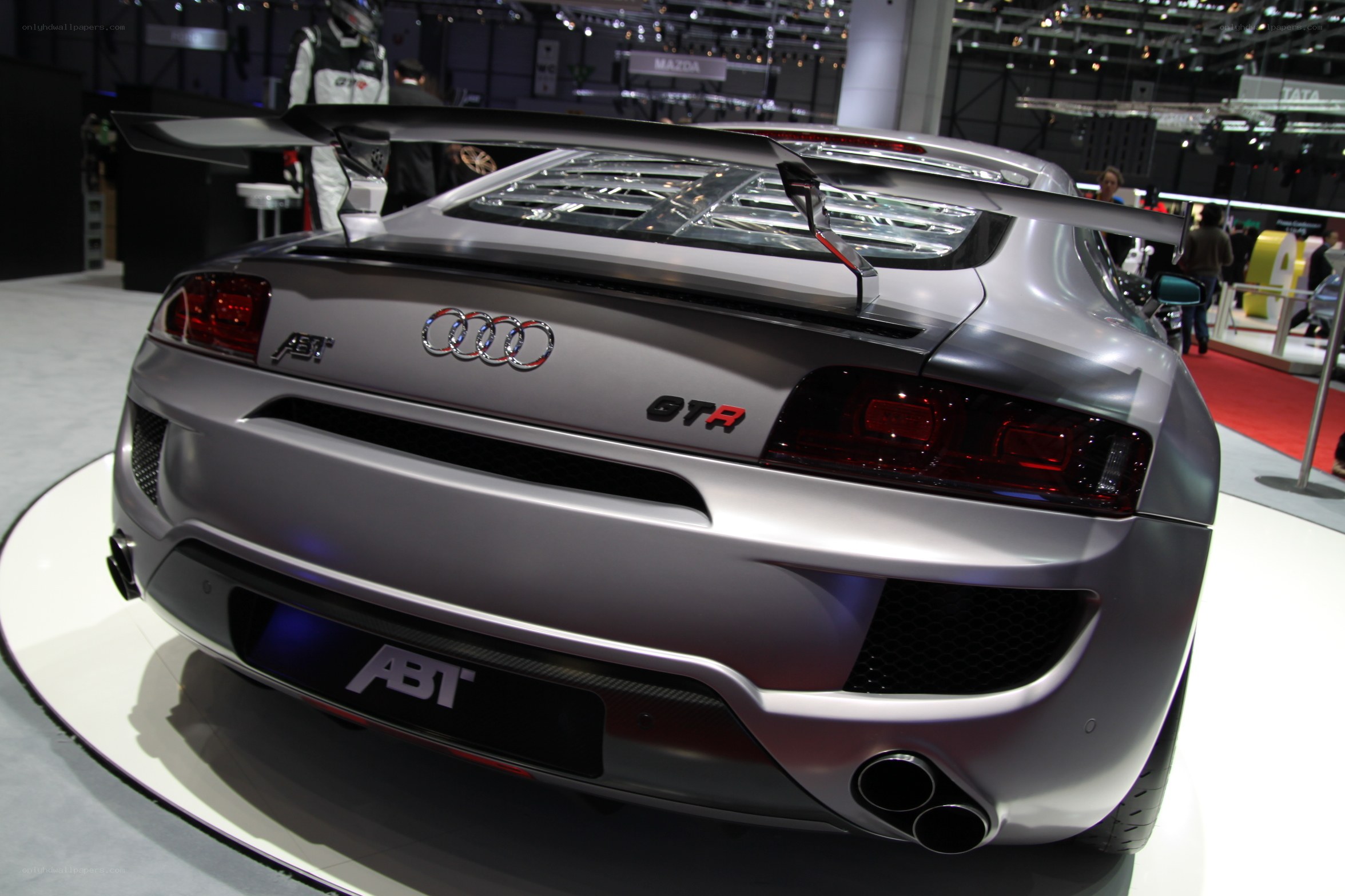 Audi R8 GT-R rear view