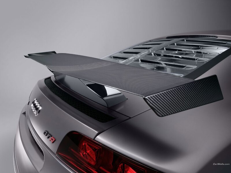 Audi R8 GTR rear view
