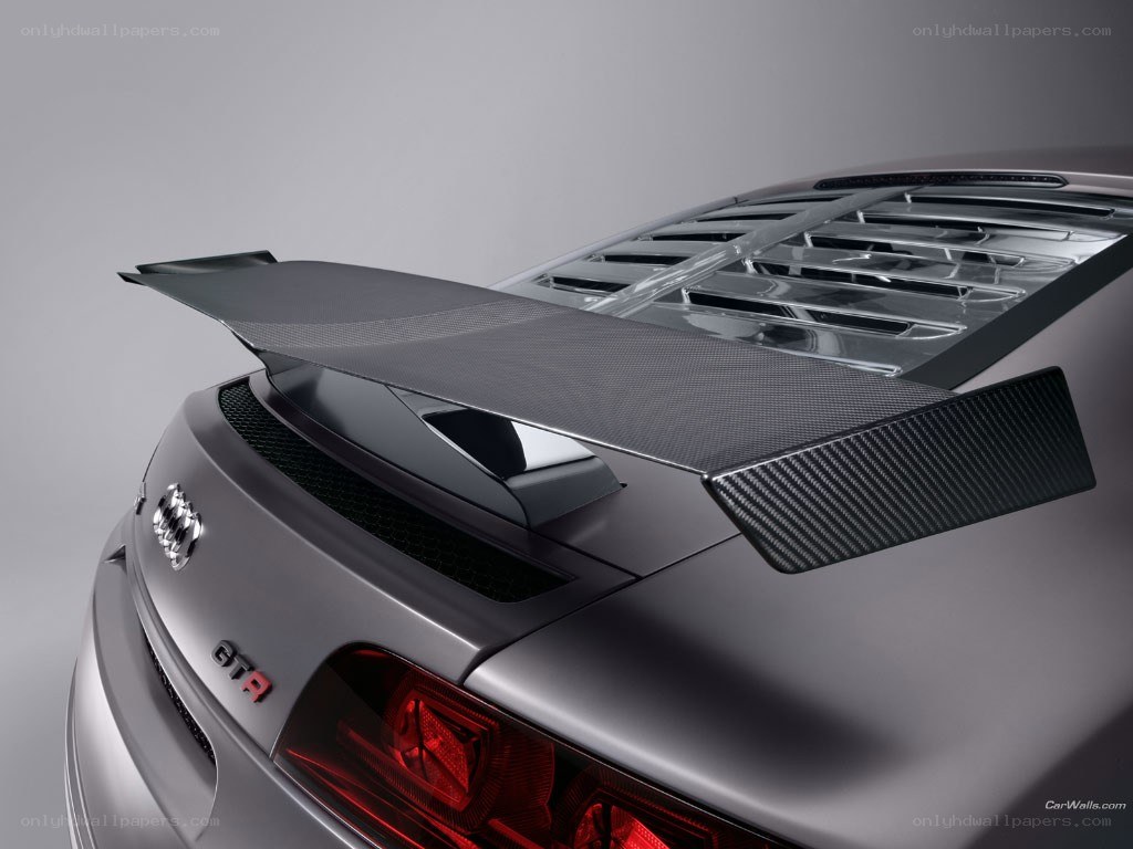 Audi R8 GTR rear view