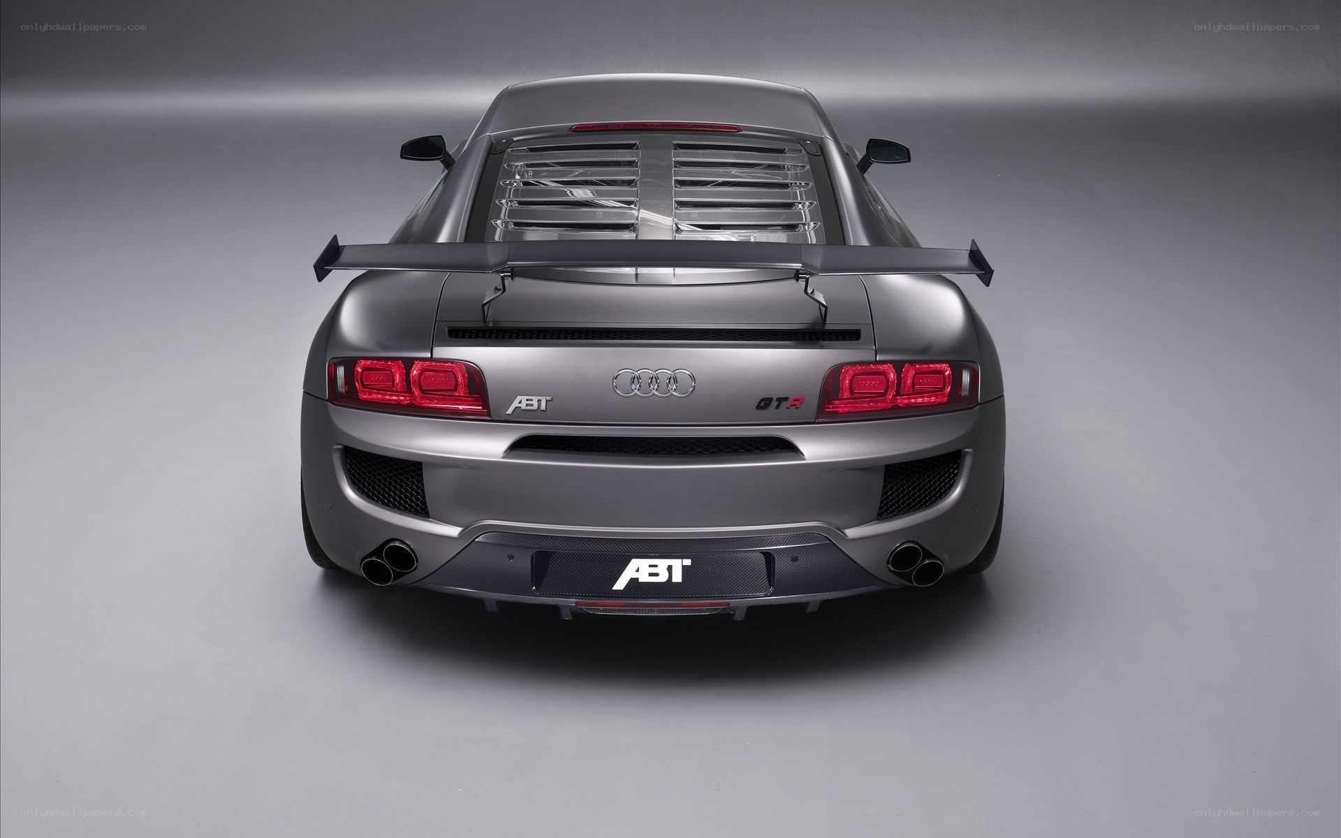 Audi R8 GTR rear view