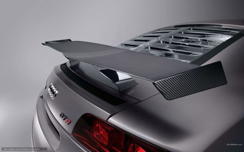 Audi R8 GTR rear view
