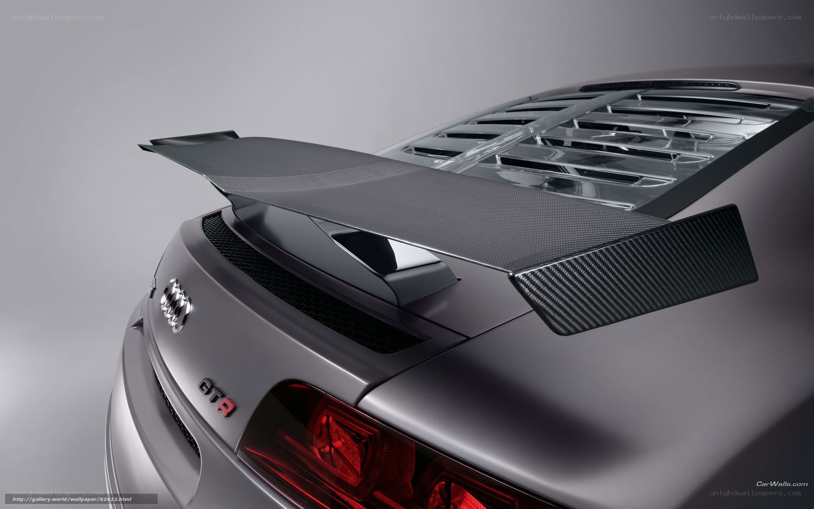 Audi R8 GTR rear view