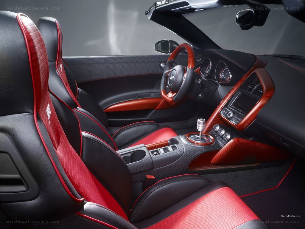 Audi R8 interior