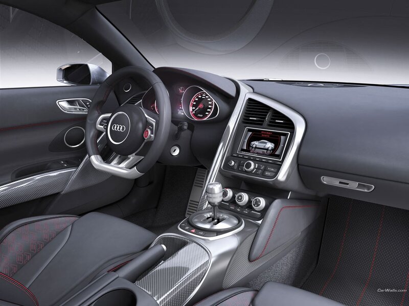 Audi R8 interior