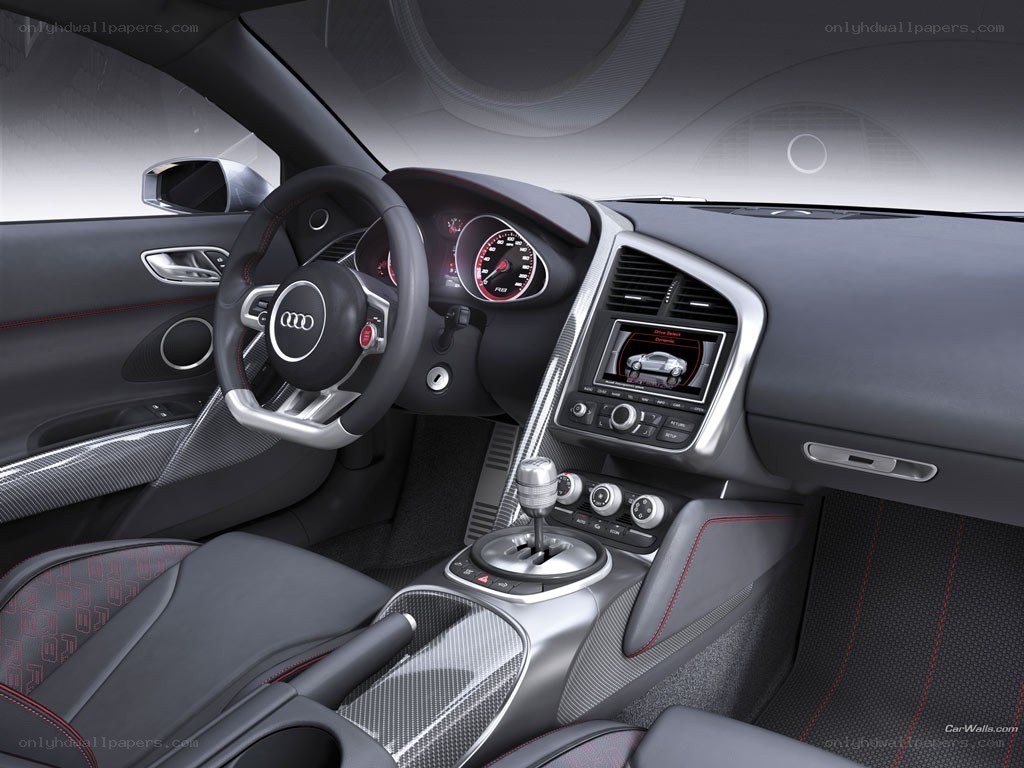 Audi R8 interior